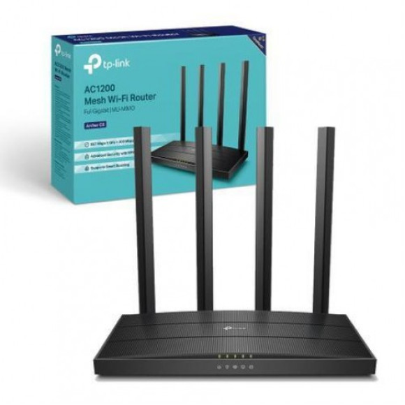 TP-Link Archer C6 AC1200 Gigabit Router - 5G